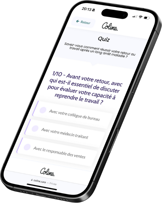 Plateforme Coline.care - Téléphone 1