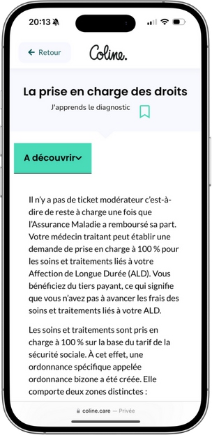 Plateforme Coline.care - Téléphone 2
